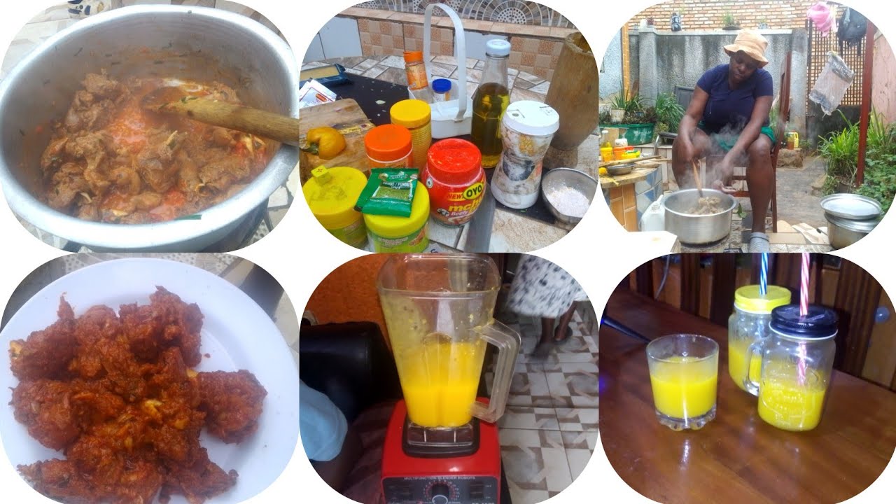 NTUGAHORE WOTSAGUSA iNYAMA ZIHENE NYUZAMO  BIKORE GUTYA(COOKING GOAT IN A WAY)