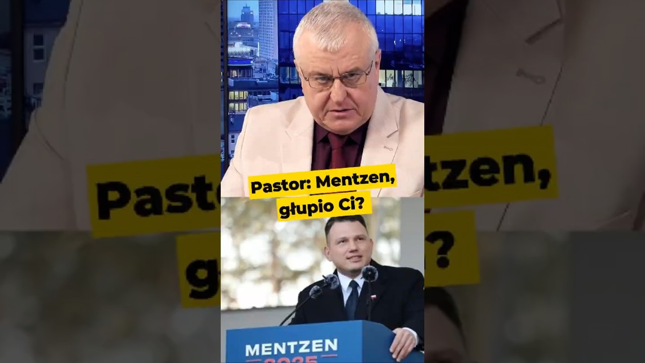Pastor: Mentzen, głupio Ci? #polityka #Konfederacja #Mentzen #Bosak  #katokomuna #patoprawica