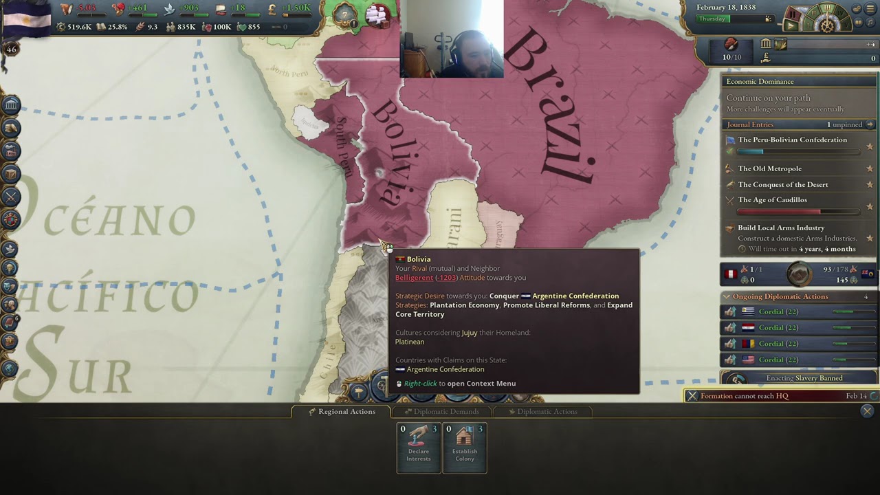 Victoria 3 Argentina: Breaking the World with a Textile Empire