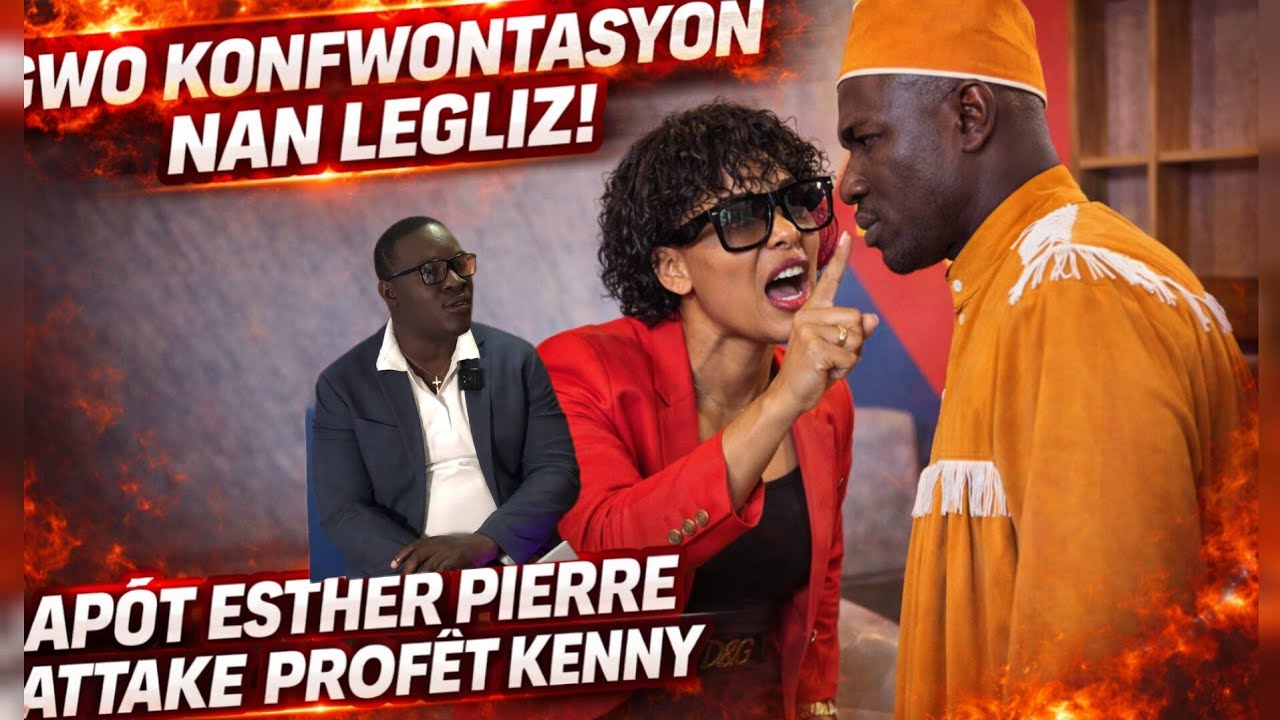 KONFLI TOTAL KAPITAL ANDAN LEGLIZ 😡 Apòt Esther Pierre vs Profèt Kenny – Verite a soti!