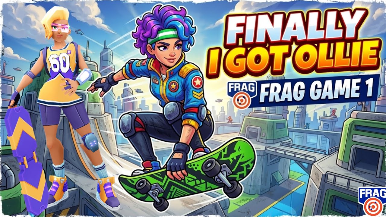 Finally I got OLLIE//FRAG GAME 1//frag pro shooter//frag game//frag gameplay//gaming//frag shooter 