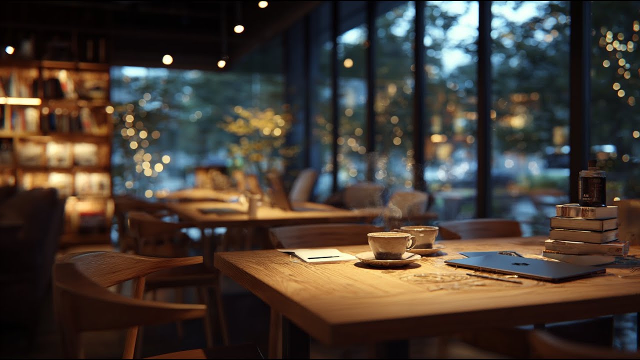 ☕🎹 Cozy Cafe Vibes: Smooth Jazz Piano for Focus & Relaxation