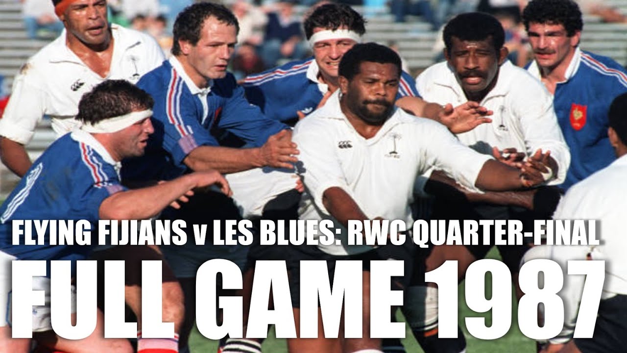 Fiji v France | 1987 Rugby World Cup | Quarter-Final