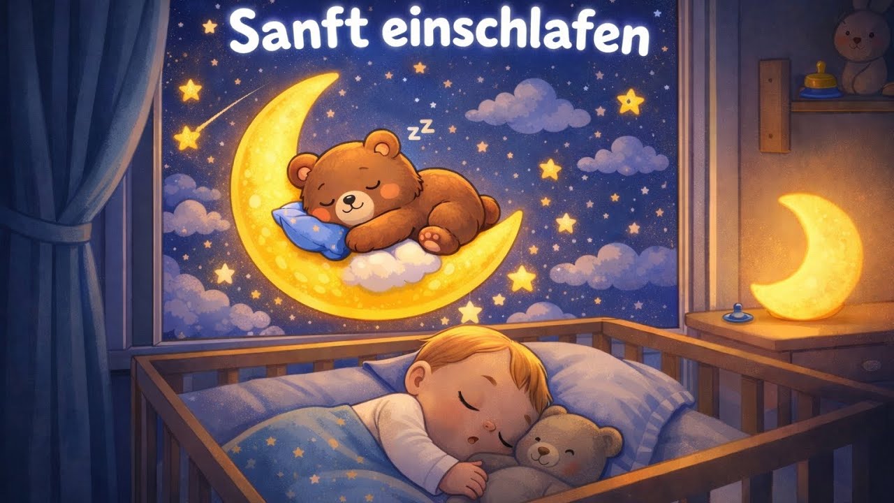 Sanfte Baby-Schlafmusik | Ruhig einschlafen & durchschlafen 🌙