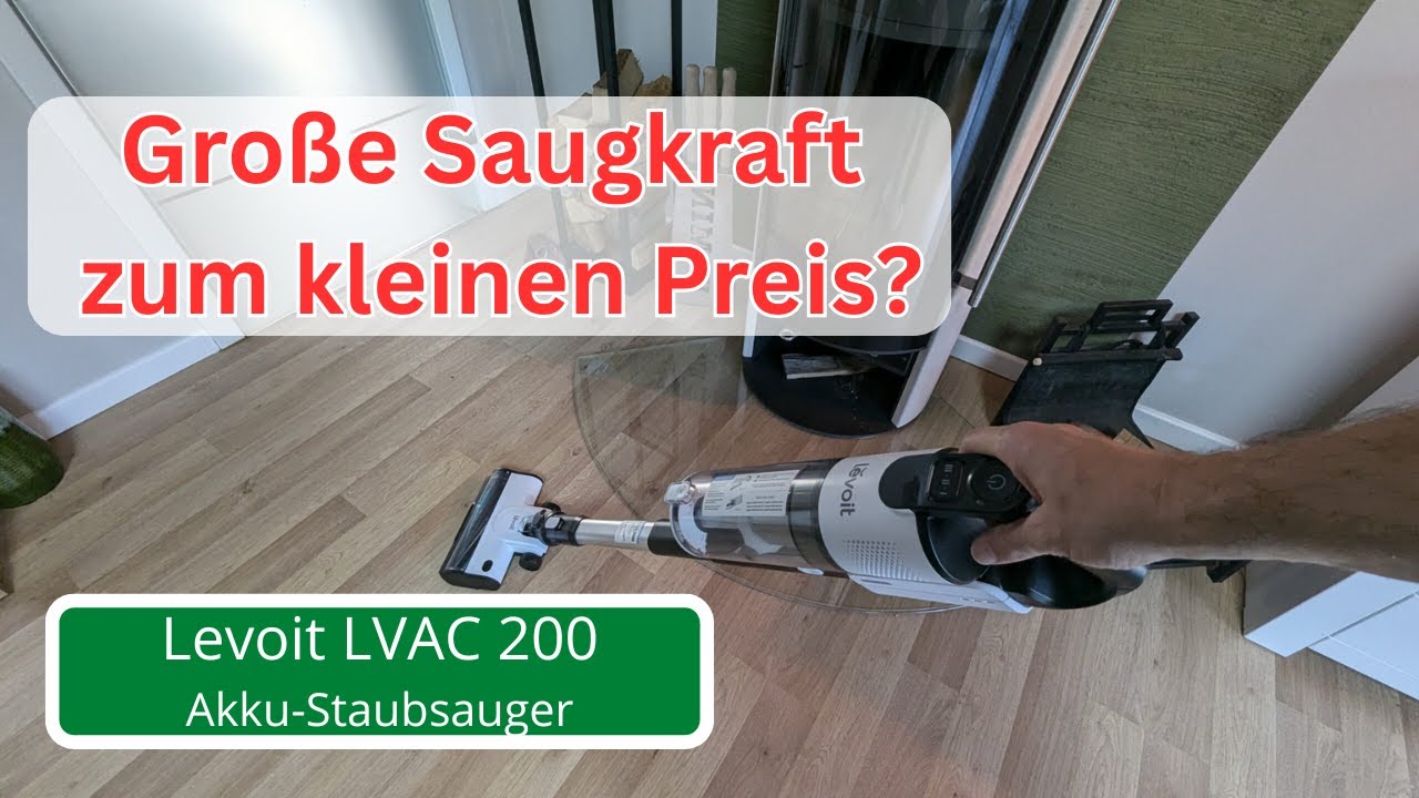 Levoit LVAC 200 Akku-Staubsauger im Test - Besser als Dyson?