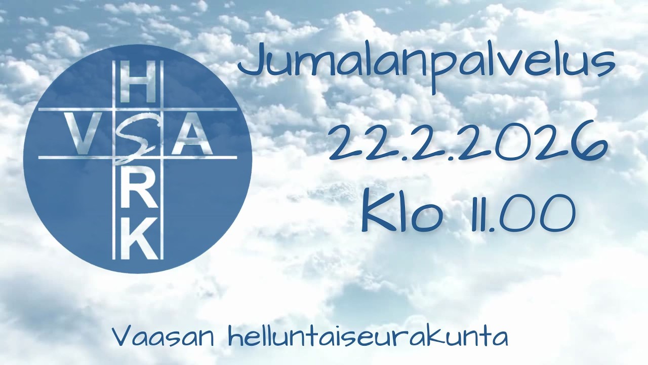 Jumalanpalvelus, 22.2.2026 klo 11