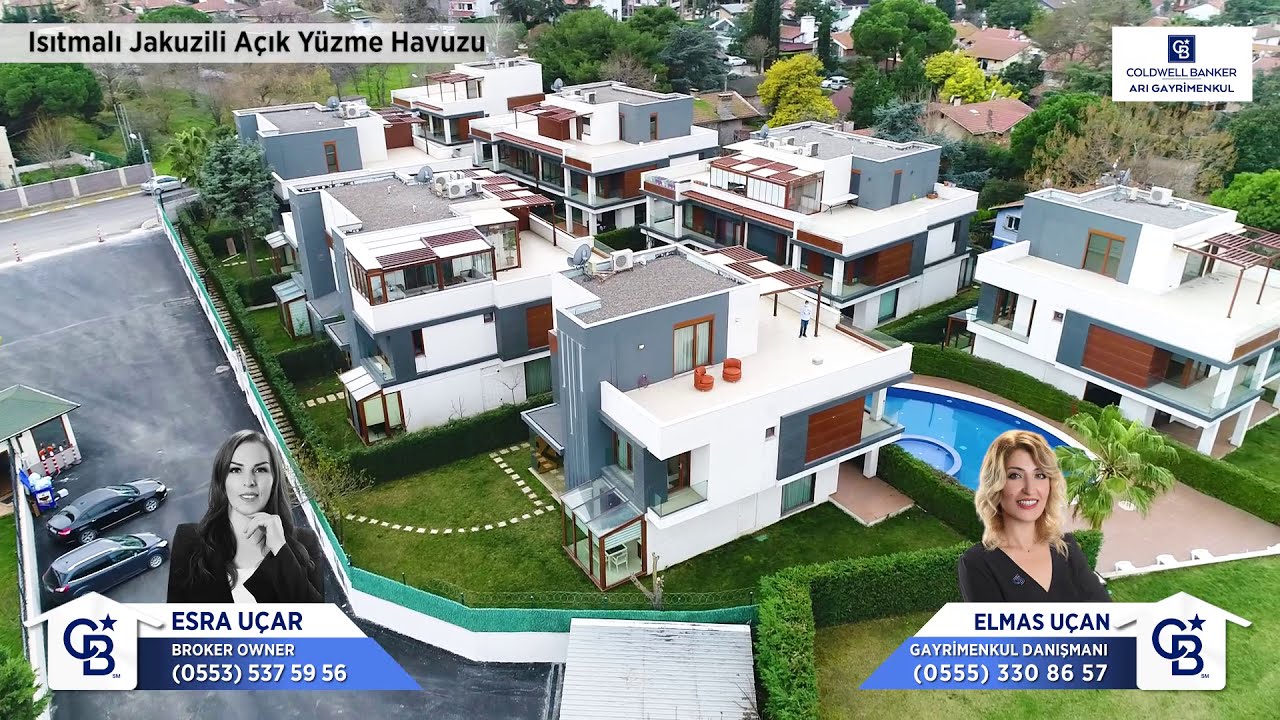 Tuzla Postane Bölgesinde 11 Adet Tek ve İkiz Özel Mimarili Satılık Villalar