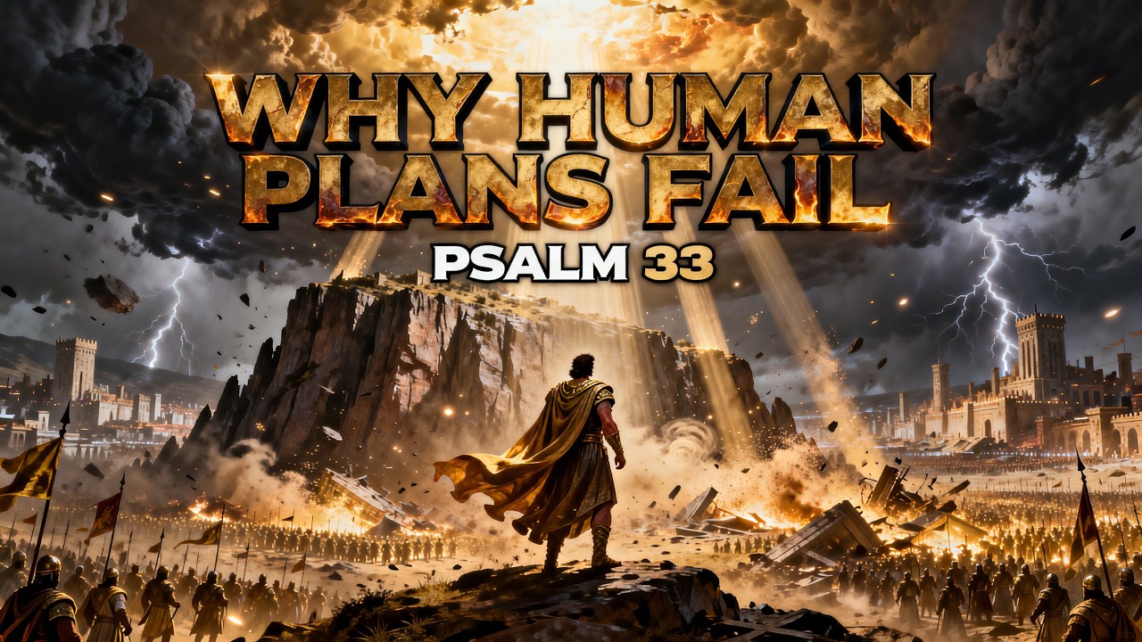 WHY HUMAN PLANS FAIL | PSALM 33 | Book Of Psalms
