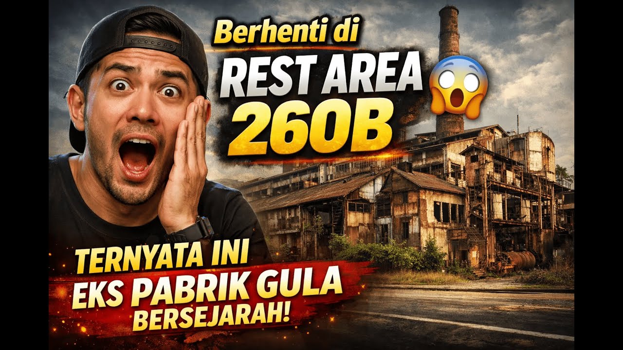 Rest Area Tercantik di Indonesia? Jelajah Eks Pabrik Gula Heritage KM 260B
