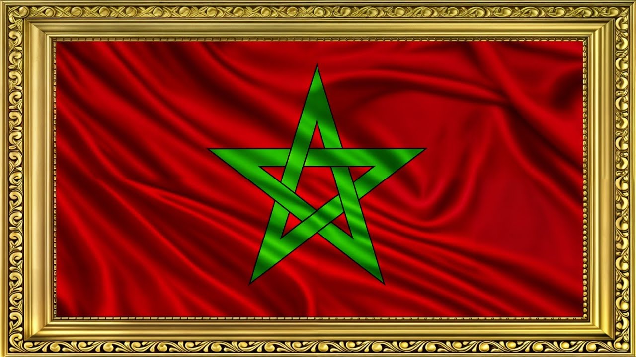 المملكة المغربية Morocco | Gold framed vintage | Cader TV  | The art corner | TV Wallpaper 4K