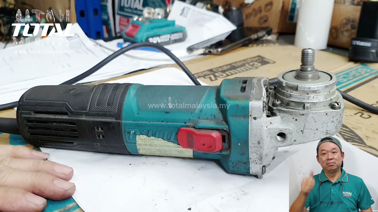 TOTAL Tools Service & Maintenance. Angle Grinder
