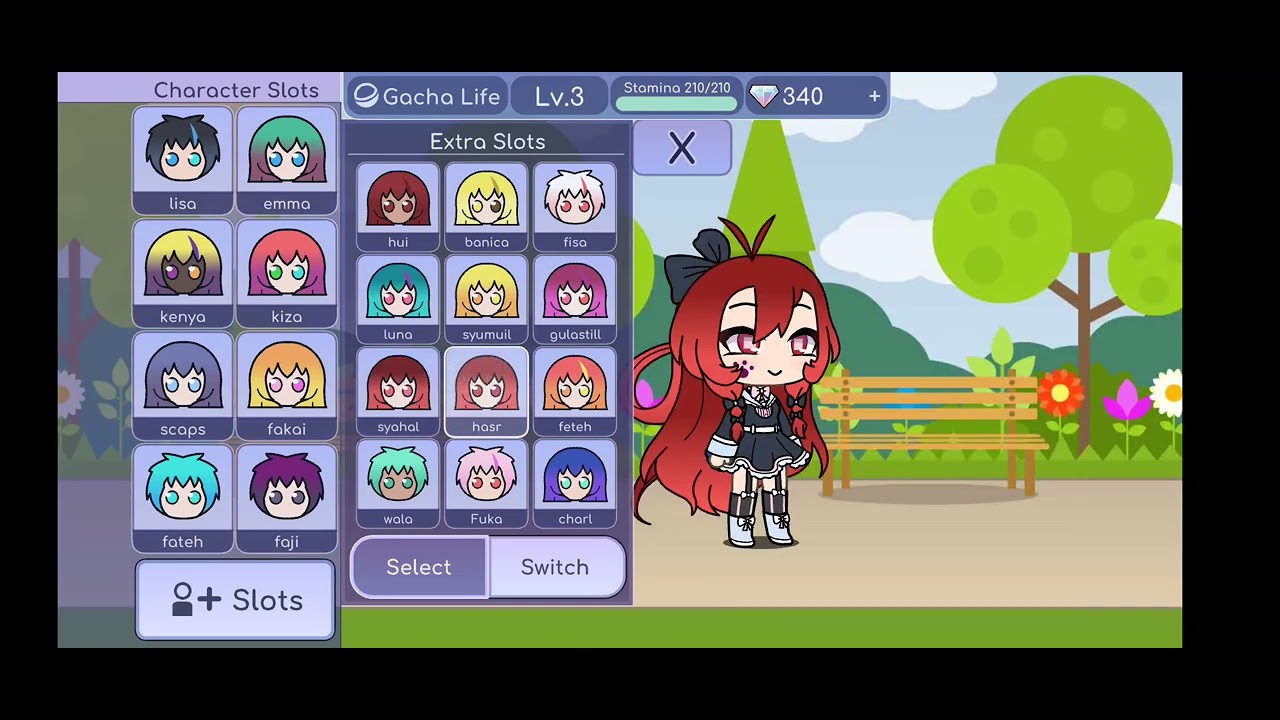 Playing gacha