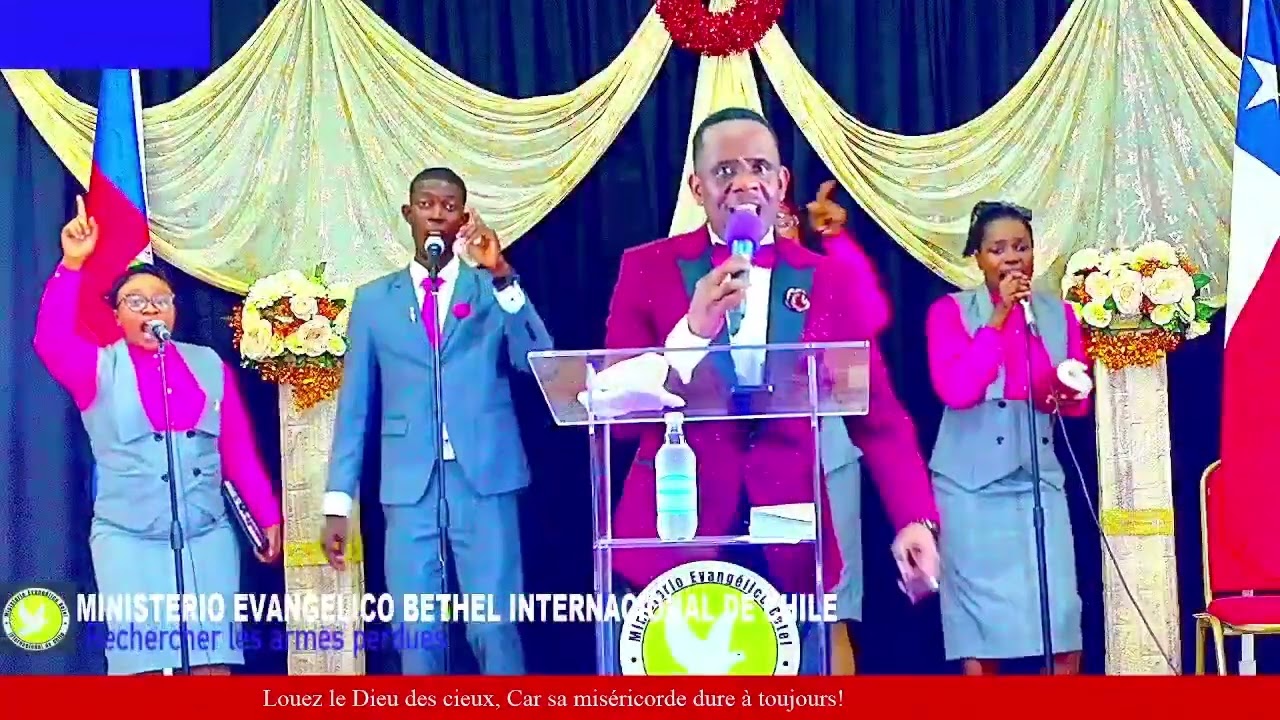 EVANGELIST RIGAUD DESSOURCES IN SANTIAGO, CHILE [ FULL PRAISE]