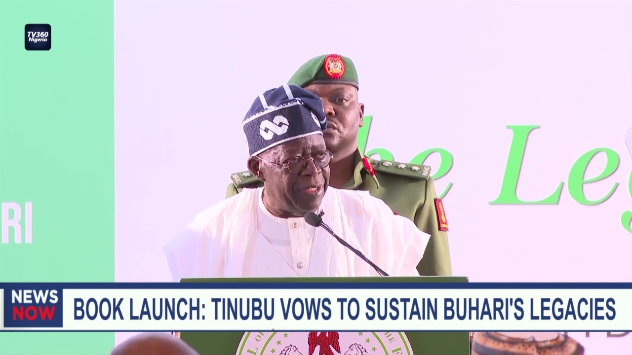 Презентация книги: Тинубу обещает сохранить наследие Бухари.