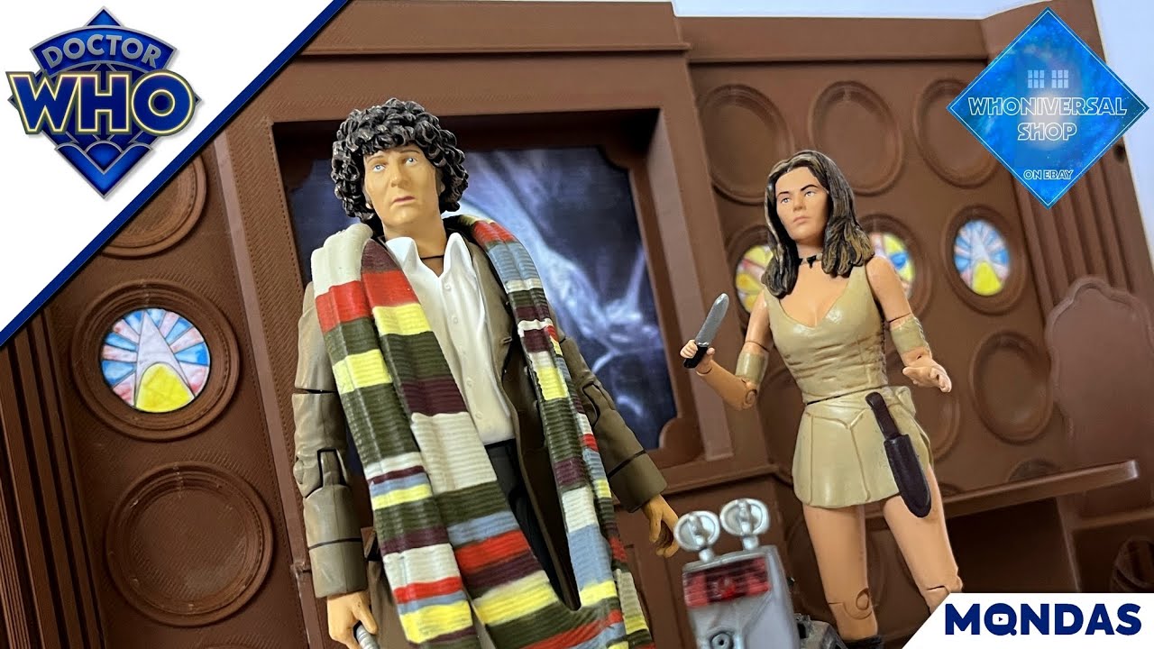 Doctor Who Custom Action Figure Review - Classic Secondary Tardis Diorama (Whoniversal Shop)