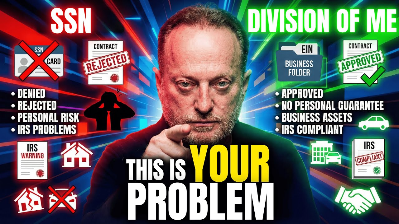 SSN Is Holding You Back | How EIN Lets Corporations Buy Houses & Cars
