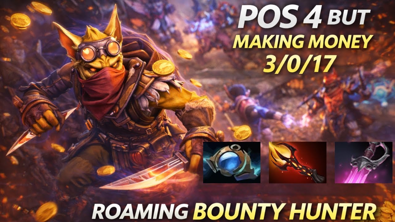 Dota 2 Gameplay - This Is How You Roam as Bounty Hunter | Roaming 3/0/19 💰 | [Turbo Mode]