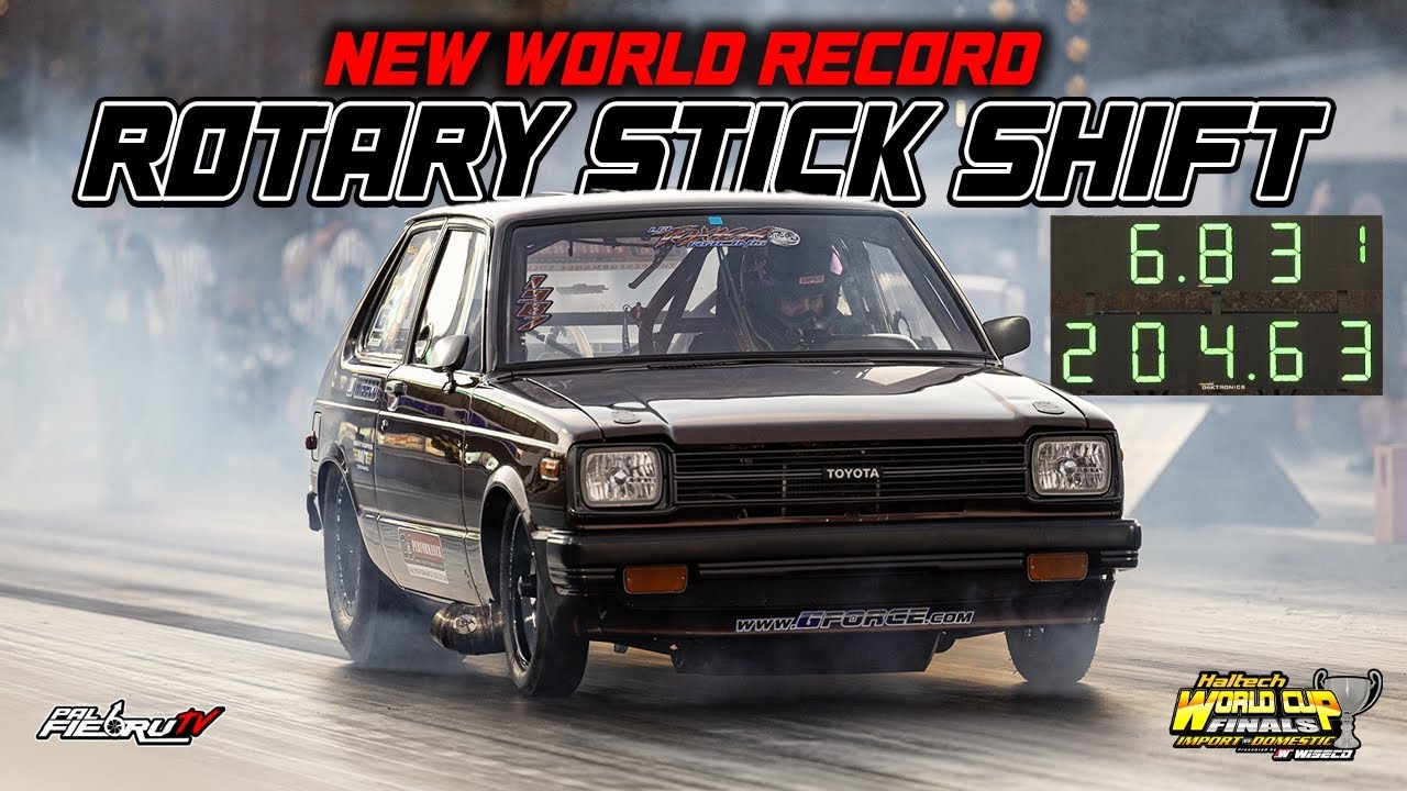 New World Record Rotary Stick Shift La Toxica 6.83 @204mph World Cup Finals 2024 Import vs Domestic