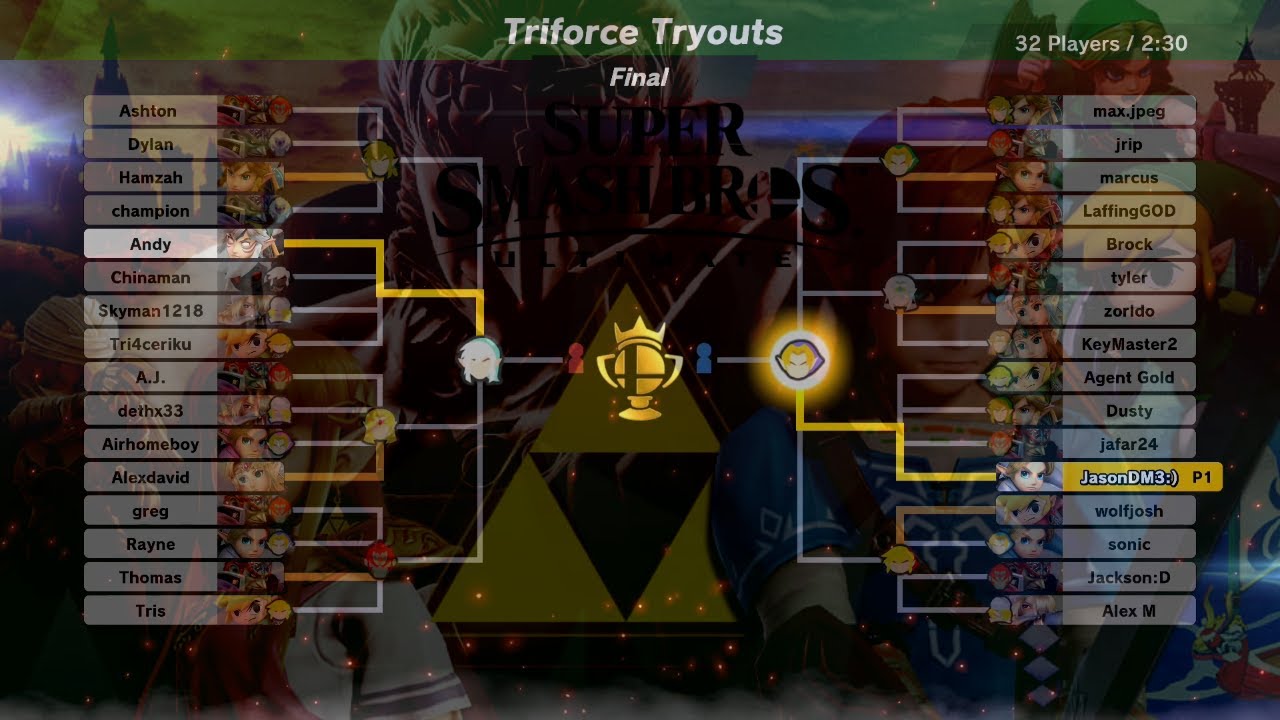 Super Smash Bros Ultimate Online Tourney 