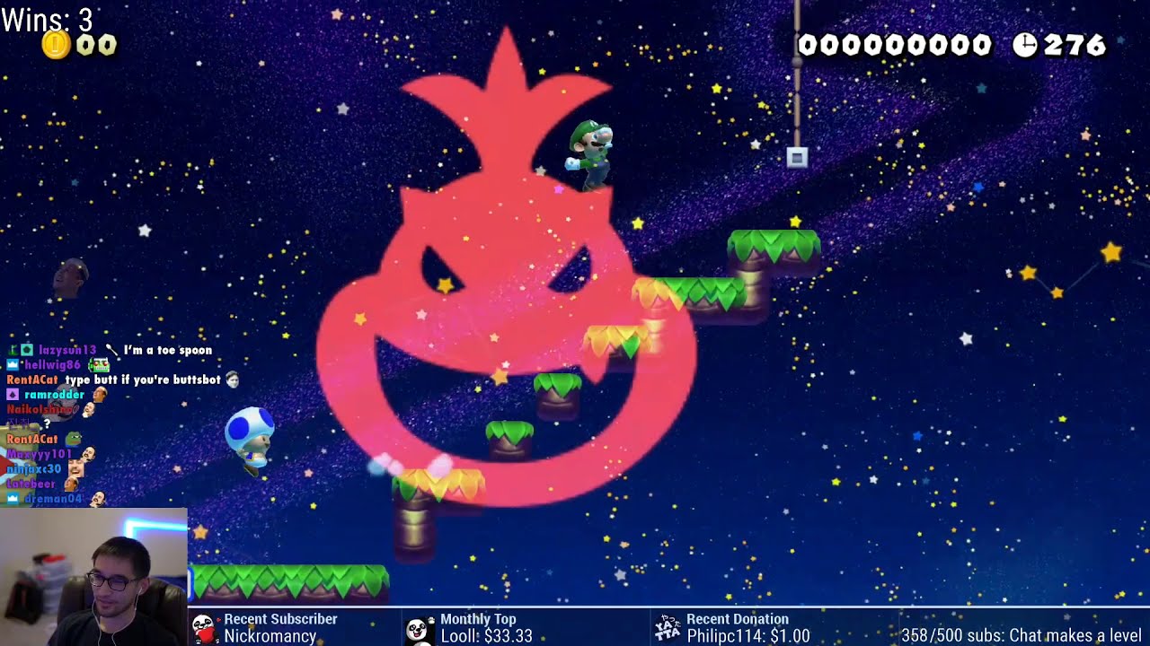 Самые большие ПРОВАЛЫ в многопользовательском режиме против D-ранга — Super Mario Maker 2