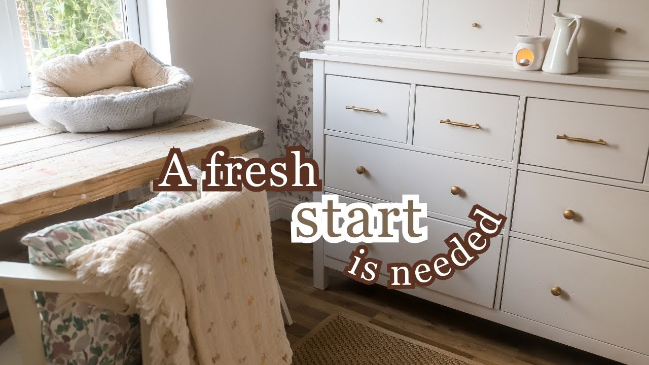 A new beginning ✨ Declutter & organise for a fresh start! 🧹