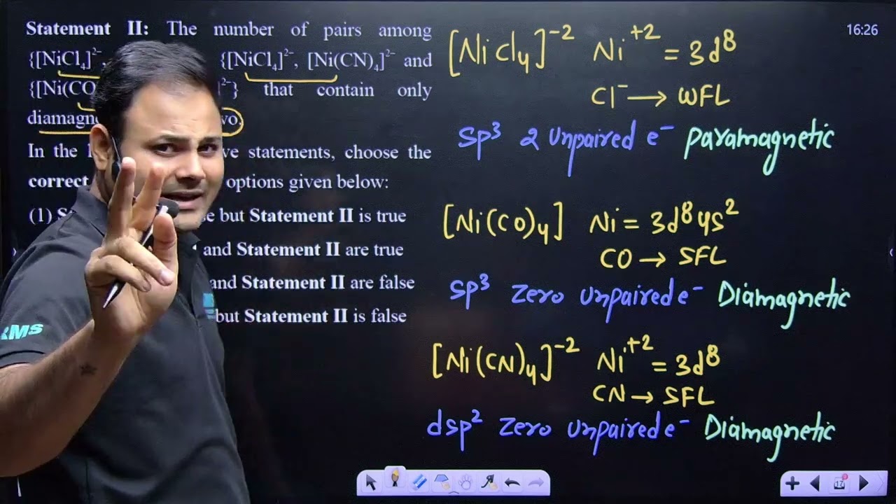 Given below are two statements:Statement I: AmongCuNH32+,[Ni(en)3)2+, NiNH362+ and MnH2O62+,MnH2O62+
