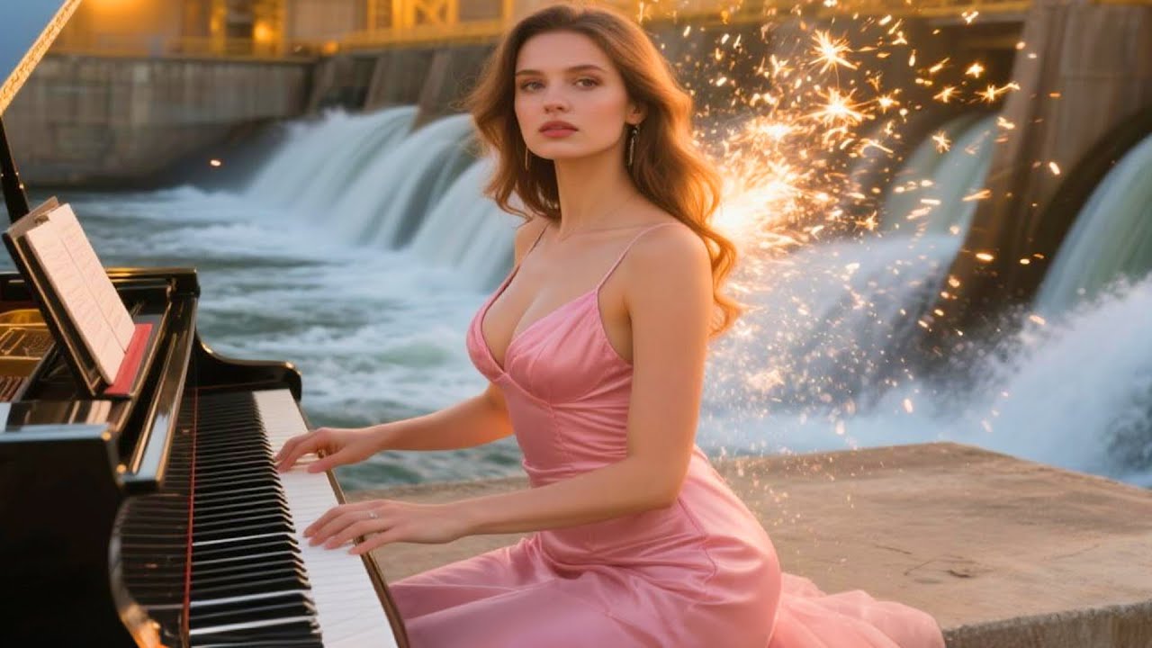 🌊 Waterfall Serenade – Piano & Violin of Flowing Dreams