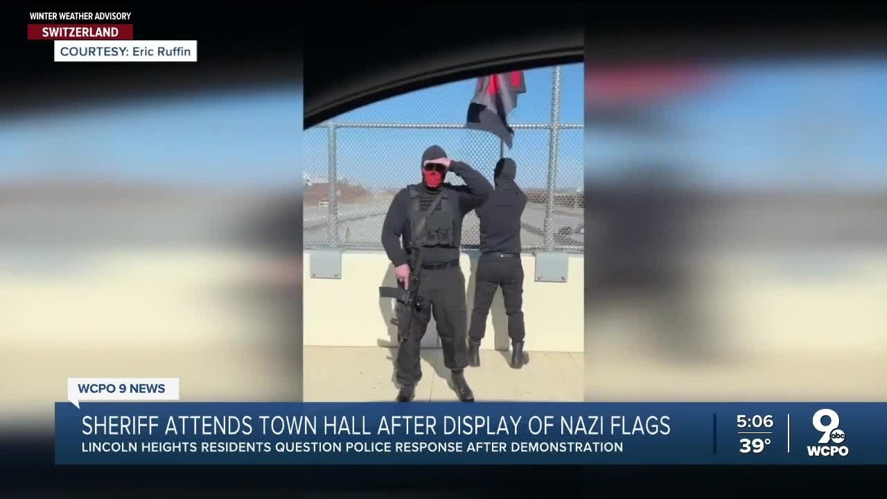 Residents questioning police response to Neo-Nazis in Cincinnati