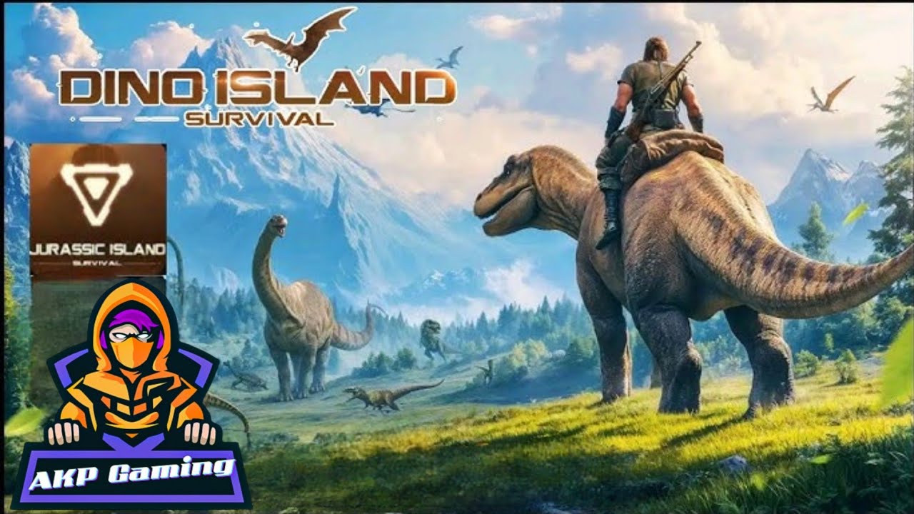 Gather Resources & Survive | Dino Island Survival | Jurassic Island Survival Mobile Gameplay