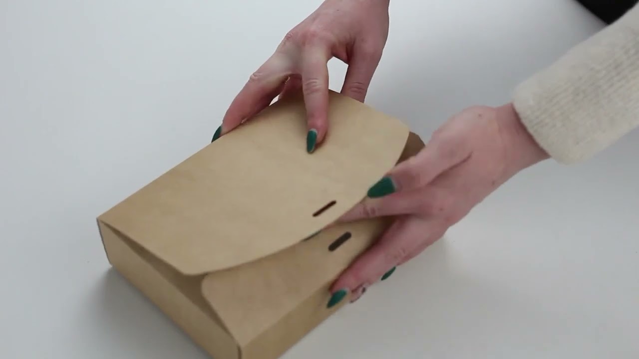 Як скласти коробку-конверт?