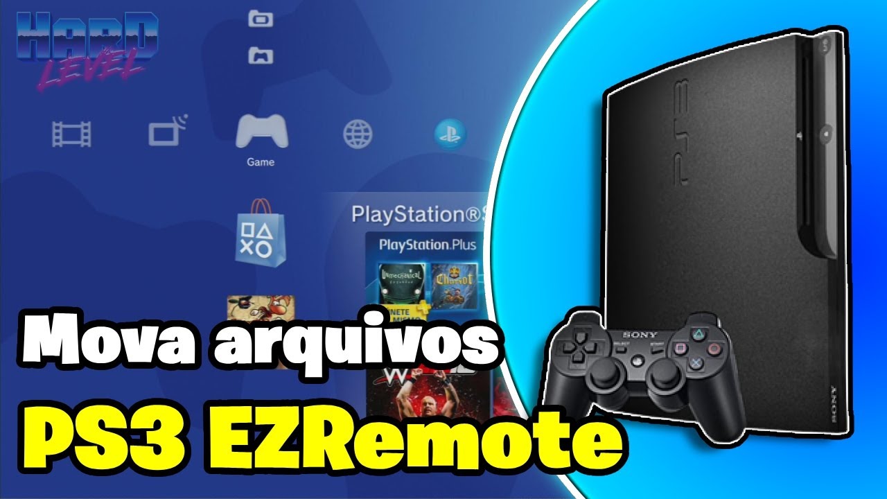 PS3 EZremote! Nova forma de enviar arquivos e instalar pkg no PS3!