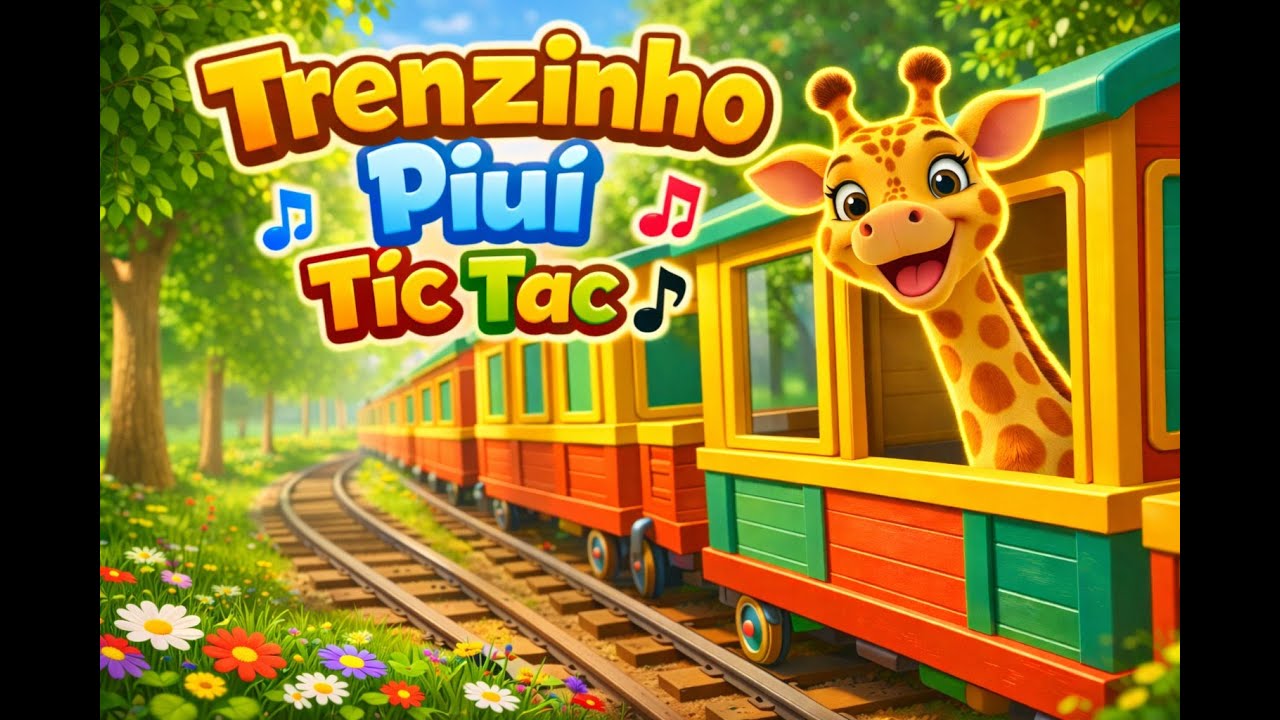 Trenzinho Piuí Tíc tác | Música infantil
