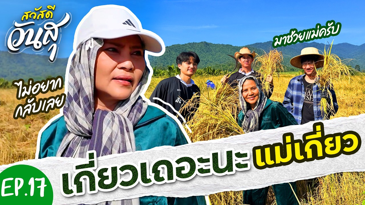 สวัสดีวันสุ | EP.17 เกี่ยวเถอะนะ แม่เกี่ยว