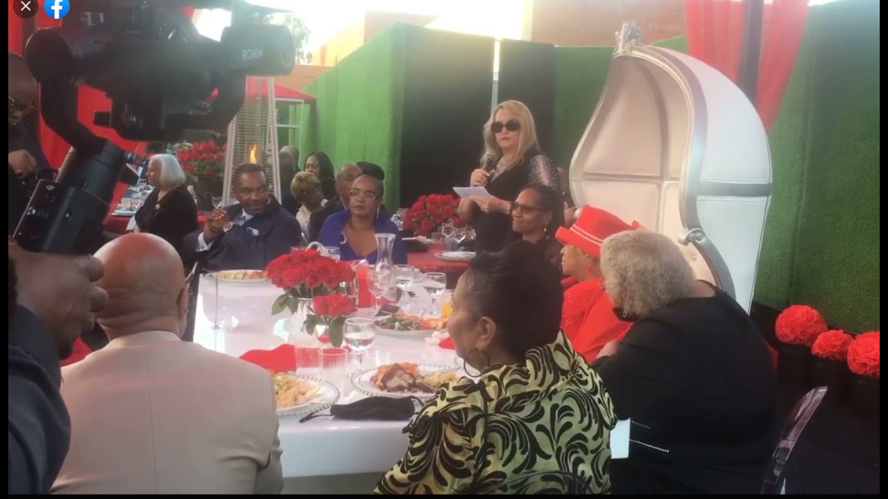 Beverly Broadus Green's 70th Birthday Party, Goddaughter, Lucinda Boyd speaking.