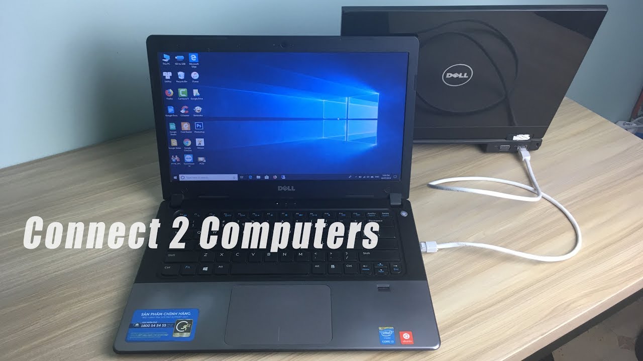 WINDOWS 10 : Подключите 2 ПК вместе с кабелем локальной сети