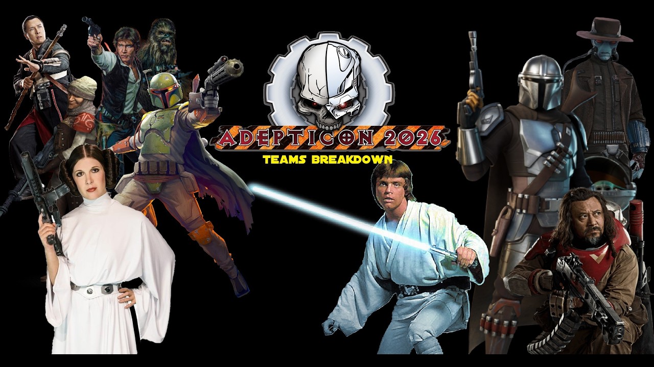 Adepticon 2026 Teams List Breakdiwn
