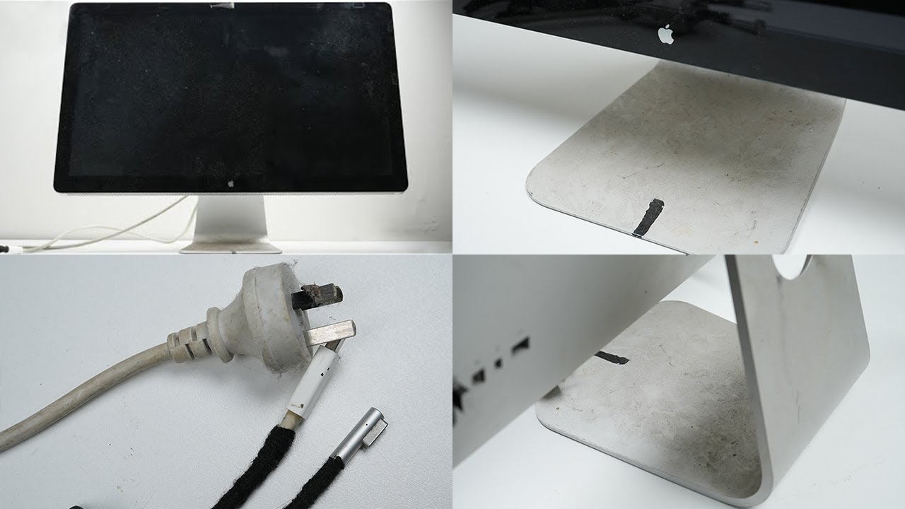 Почему люди продают такие грязные вещи? Чистка и ремонт дисплея Apple Thunderbolt