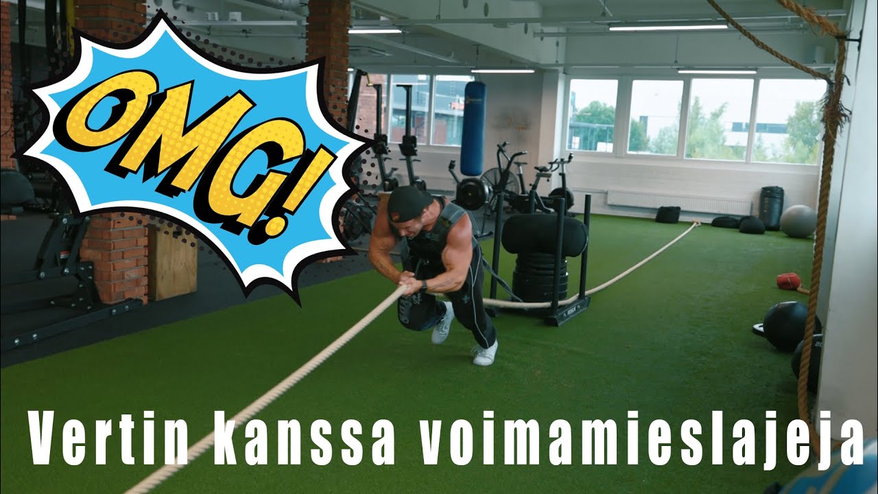 Vertin kanssa voimamieslajeja // Vertti Harjuniemi