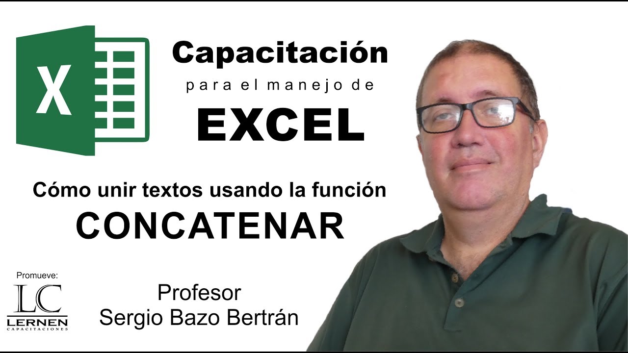 Cómo unir textos usando la función CONCATENAR