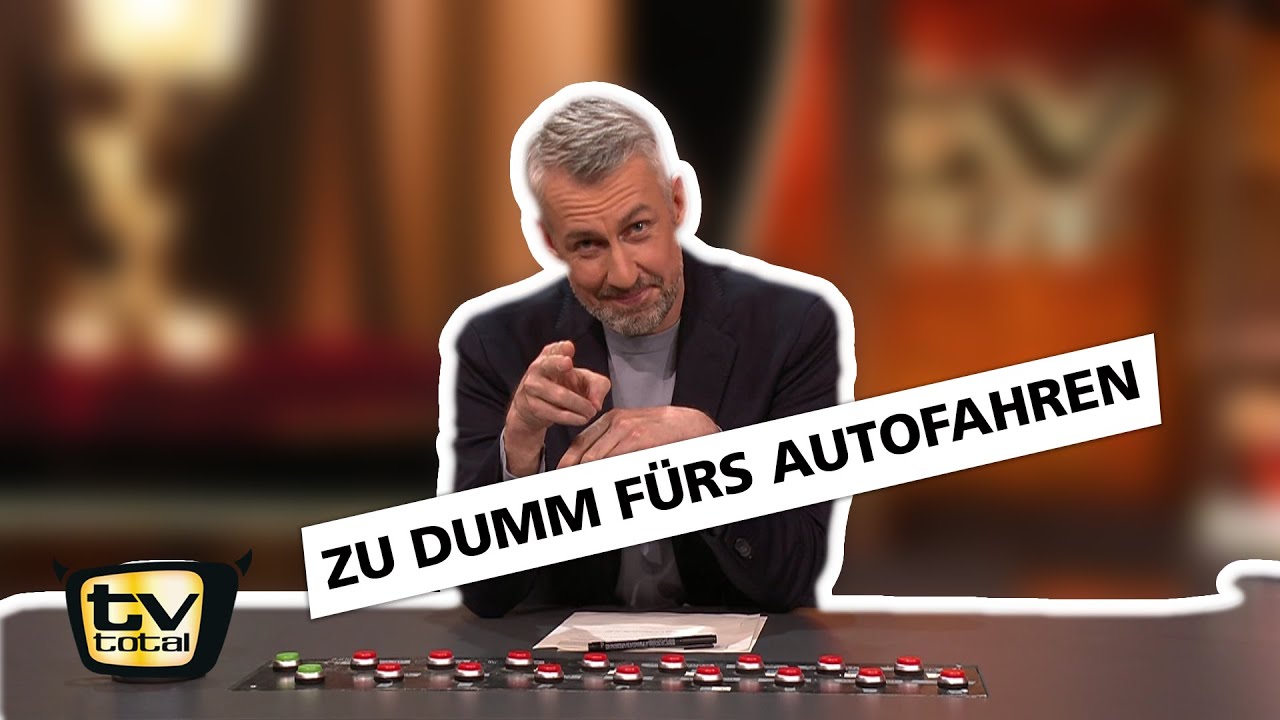 TV total feiert: Tag der Fahrlehrer | TV total