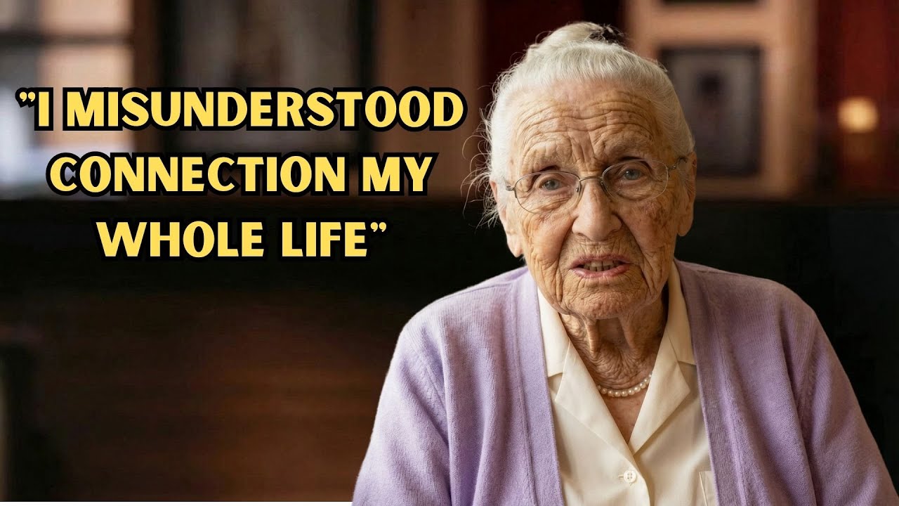 82-Year-Old Woman Reveals the Hidden Signs of Real Emotional Connection Too Late