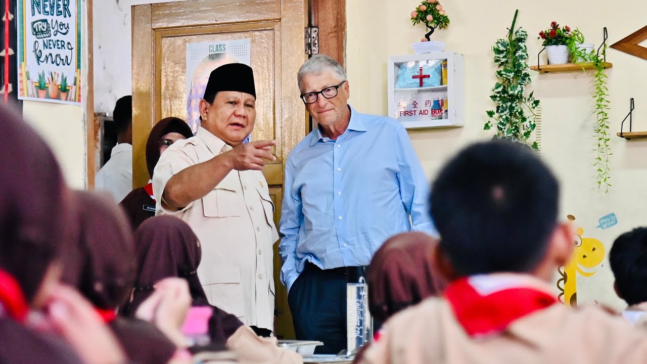 Presiden Prabowo Terima Kunjungan Bill Gates ke Indonesia, 7 Mei 2025