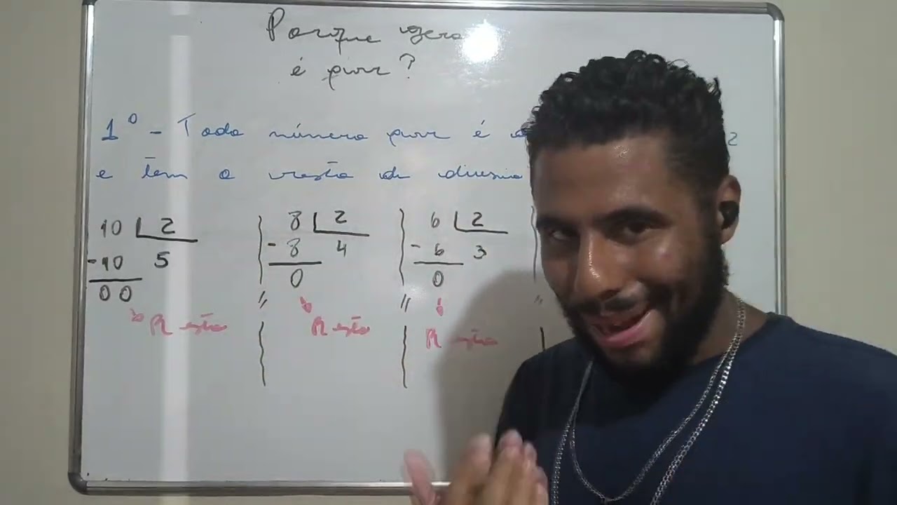 Porque o zero é par? (Parte 1) - Argumento 1