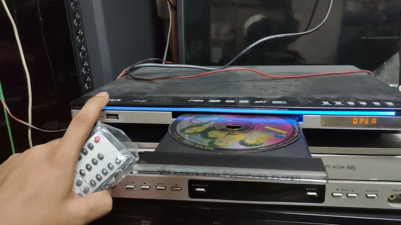 DVD player ডিভিডি প্লেয়ার বিক্রি হবে রিমোট সহ নিউ কন্ডিশন