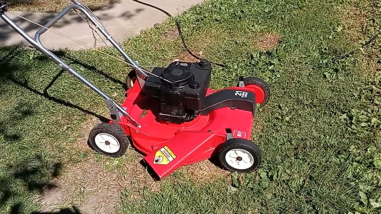 Free vintage Toro mower picked up from side of road