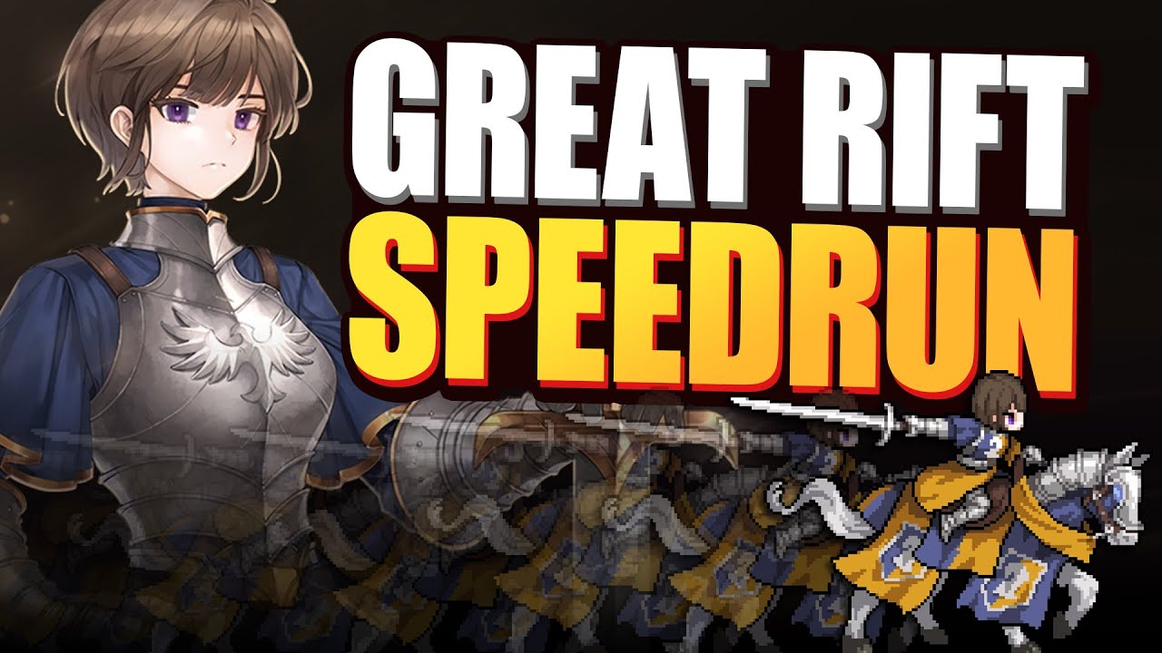 Victoria Great Rift Speed Run UNCUT COMPLETE in King God Castle