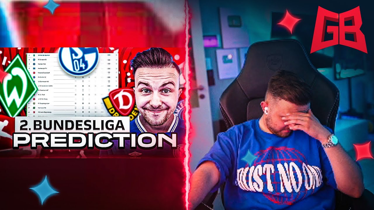 GamerBrother REAGIERT auf SEINE 2. BUNDESLIGA SAISON PROGNOSE 😬😬😬