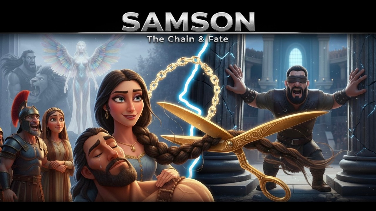 “Samson – The Strongest Man in the Bible | A Powerful Bible Story”