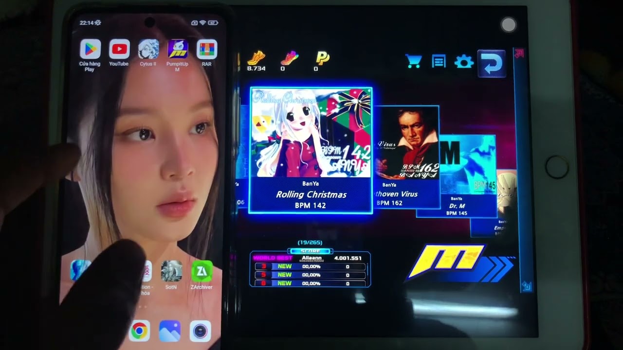 New 2022 Stepdroid (Pumpitup Android) 10-12&more.How to install & link download game & song.