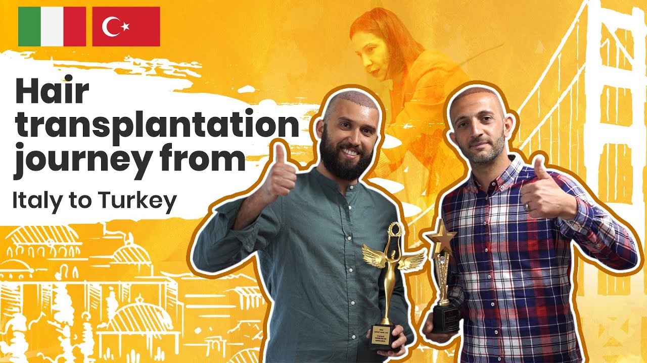 Viaggio di trapianto di capelli dall'Italia alla Turchia | Trapianto di capelli eseguito a Istanbul?